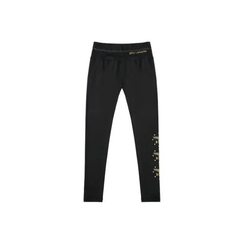 BOY LONDON Черные Женские Вязаные Спортивные Брюки