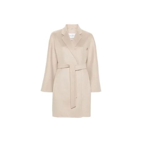 MaxMara Бежевое Женское Пальто