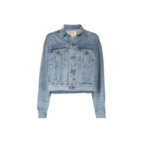 Polo Ralph Lauren Denim Jacket Women's Blue Поло Ральф Лорен Деним Куртка Женская Синяя