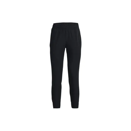 Under Armour Unstoppable Черные Женские Вязаные Тренировочные Брюки