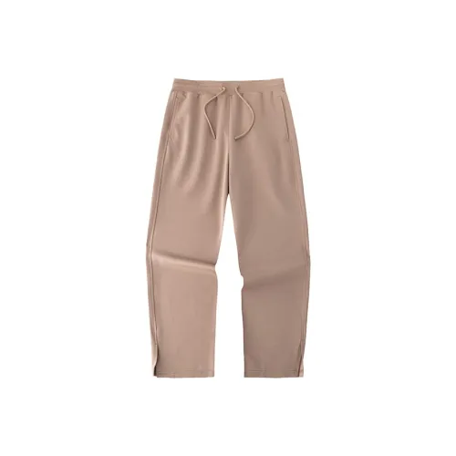 CHAOJIANTA Повседневные брюки Женские Классический Коричнево-серый 4