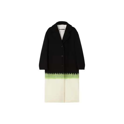 JIL SANDER Черное Женское Пальто