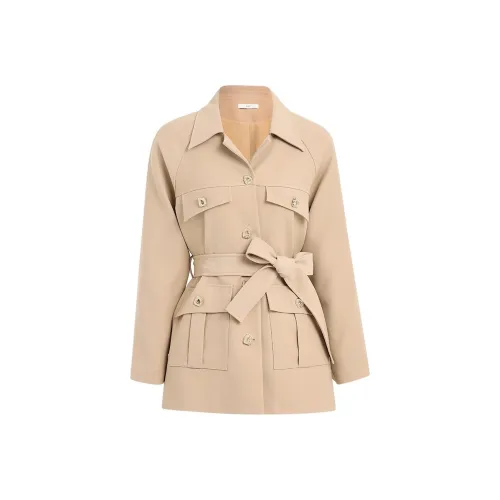 AUI Хаки Женский Тренч