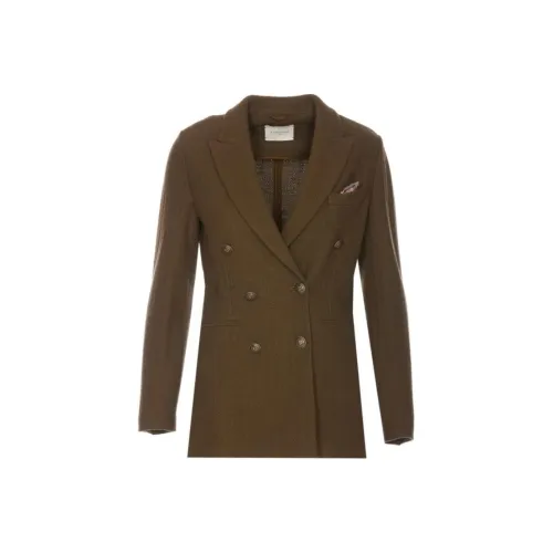 Circolo 1901 Бизнес-костюм женский коричневый