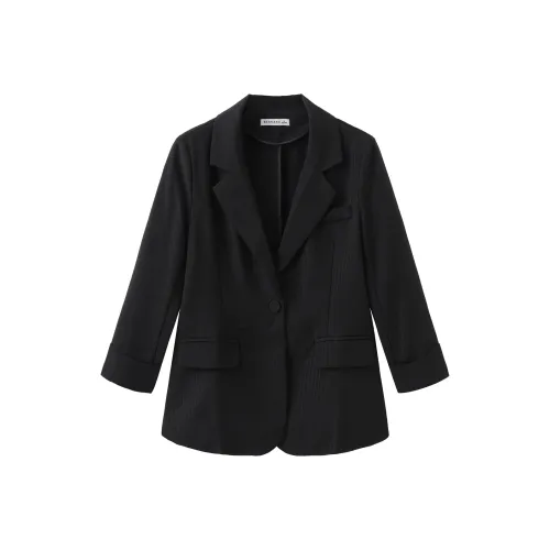 DEBRAND Отложной воротник Бизнес Костюм Куртка Кардиган Женские