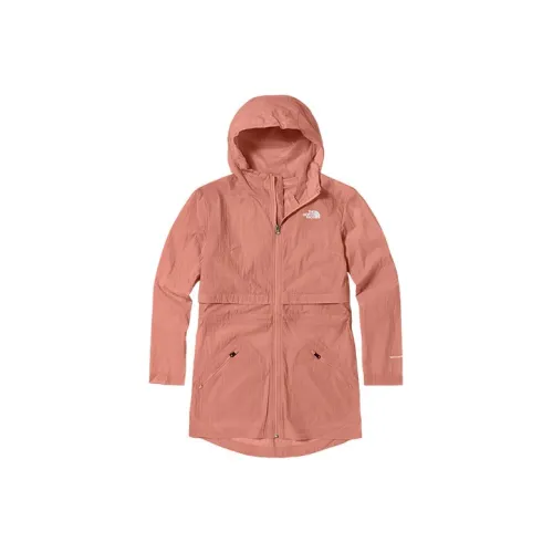 THE NORTH FACE Super Light UV Protection Waterproof Windproof Женская одежда с защитой от солнца Розовый