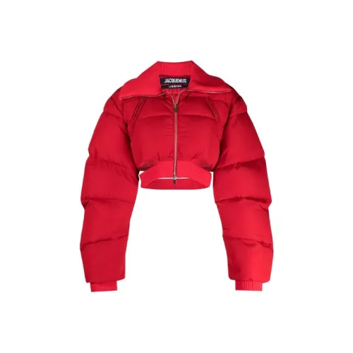 Jacquemus Женское красное короткое пальто