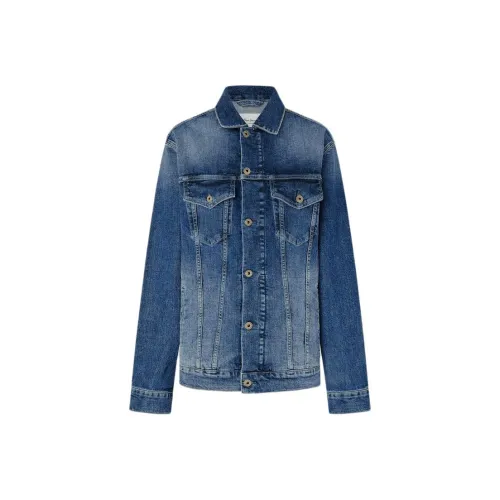 Pepe Jeans Синие Женские Джинсовые Куртки