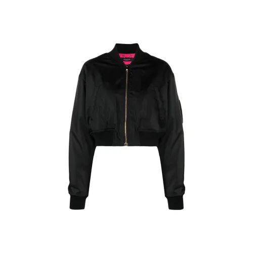 VERSACE SS23 Cropped Coat Women's Black ВЕРСАЧЕ SS23 Укороченное пальто женское черное