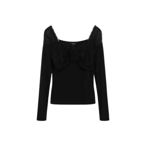 BEBE Черный Женский Трикотаж