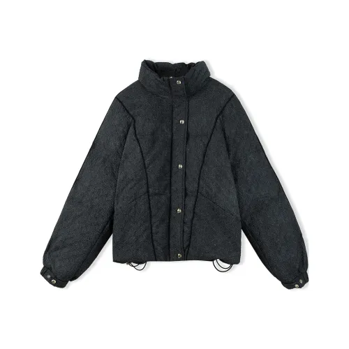 DKNY FW24 Пуховик Женский Черный