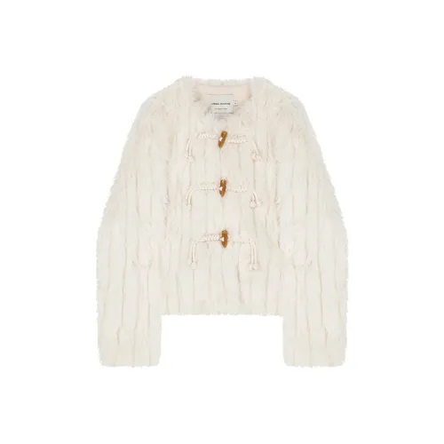 VEGA CHANG SS23 Мех Женский Облачный Белый