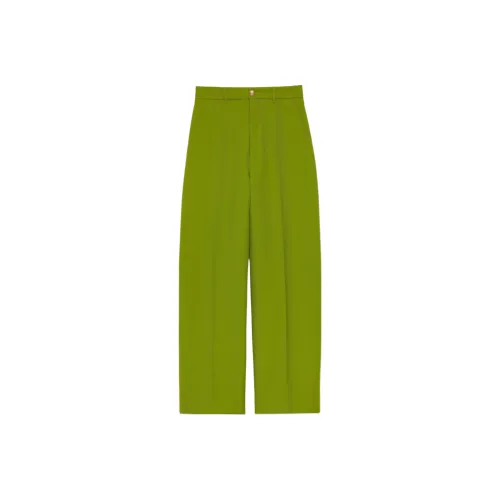 GUCCI FW22 Повседневные брюки Женские Зеленый