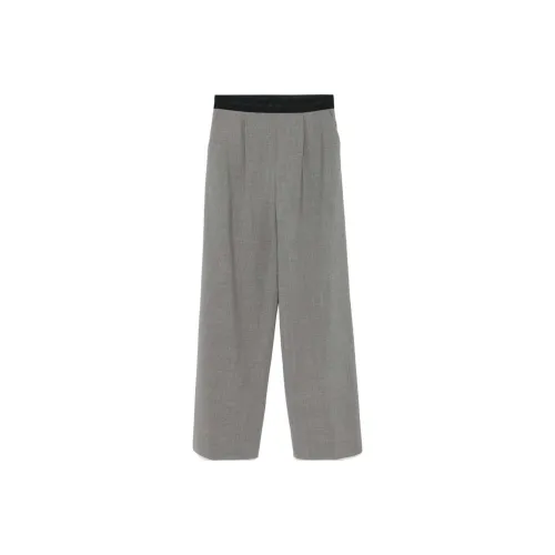 MSGM Повседневные брюки Женские Фотиния Серый