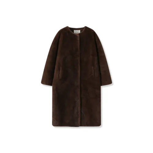 NORA.LOU Бархат Feel Куртка Женские Тедди Цвет