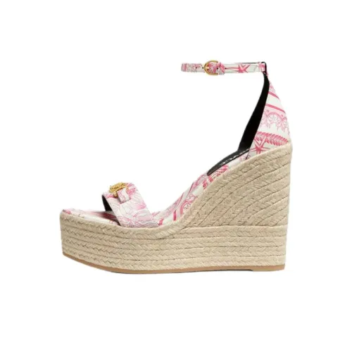 VERSACE Medusa '95 One Ремешок Сандалии 12 см Женские Светло-розовые