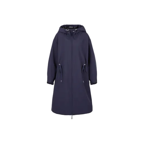 ARMANI EXCHANGE SS24 Тренчкот Женский Темно-синий
