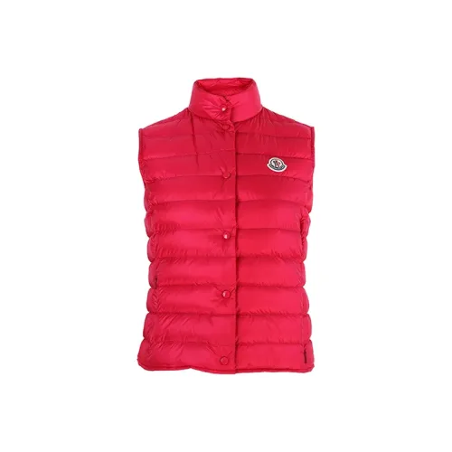 Moncler Красный Женский Пуховый жилет