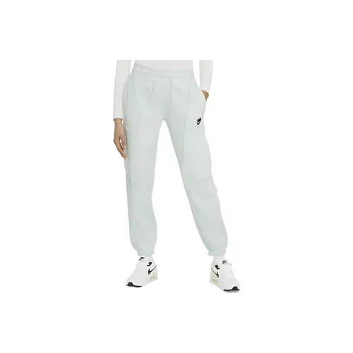 NIKE Зеленые Женские Вязаные Тренировочные Брюки