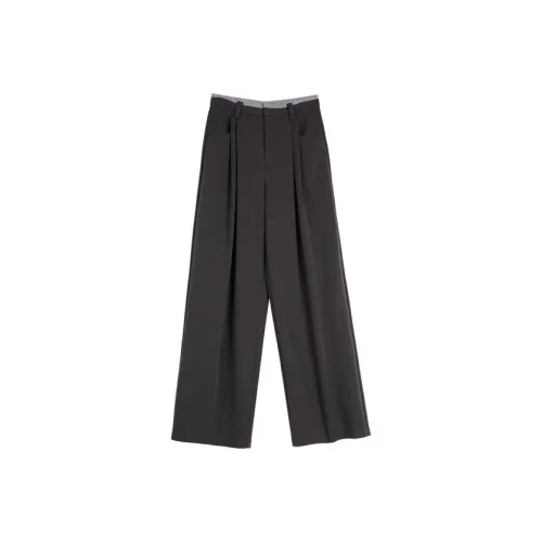 ELLE Повседневные брюки Женские Темно-серый