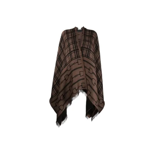 Elisabetta Franchi Коричневый Женские Плащи