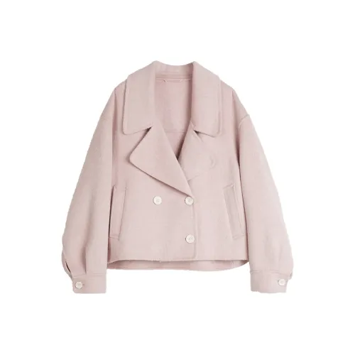 Elle Розовое Женское Пальто