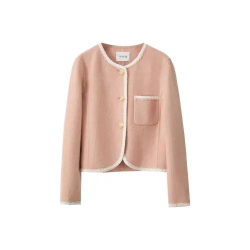 AMII Оранжевый Розовый Женское Пальто