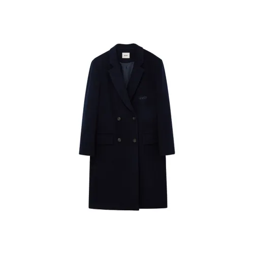 d'zzit Темно-синий Женское Пальто