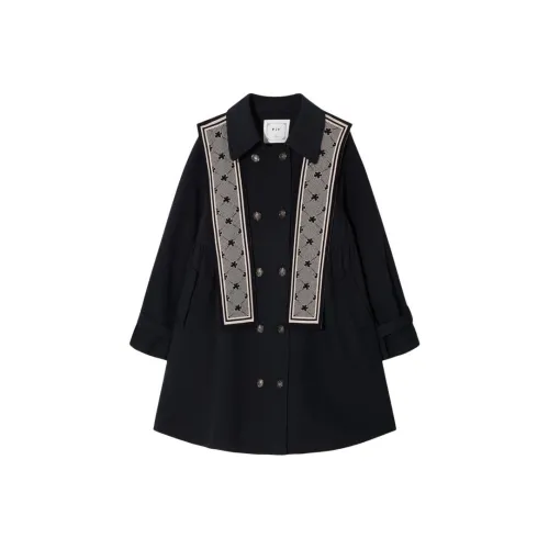 Pit Тренчкот Женский Темно-Синий