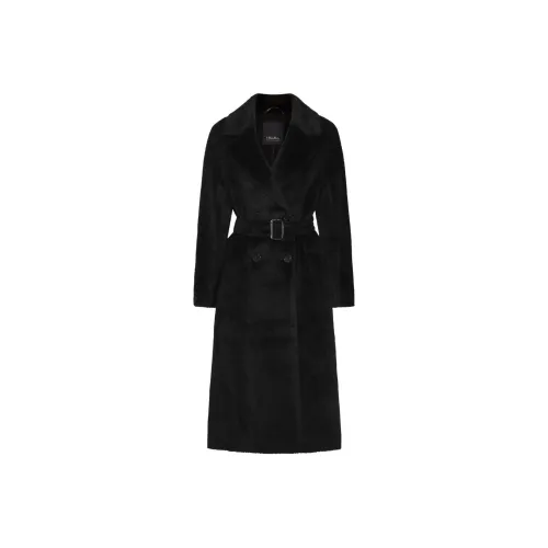 'S MAX MARA Черное Женское Пальто