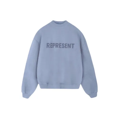 REPRESENT Стальной синий Женские Свитшоты
