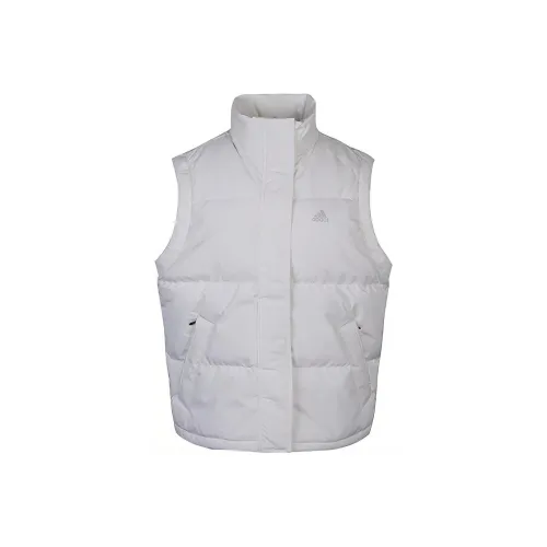 Adidas Белый Женский Пуховый жилет