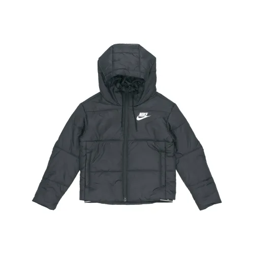Nike Пуховая куртка Зимняя Женская Черная