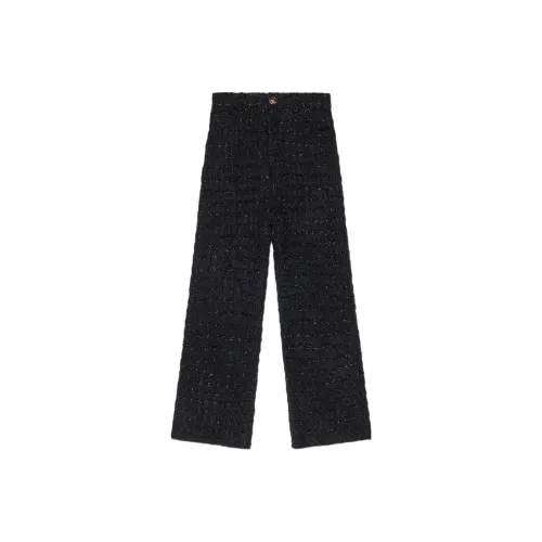BALENCIAGA Черные Женские Повседневные Брюки