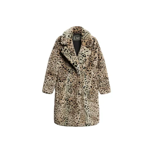 SUPERDRY Черное Женское Пальто