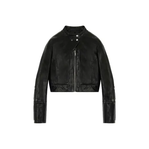 Givenchy Черное Женское Короткое Пальто