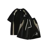 Комплект (Черный топ + Черные штаны)