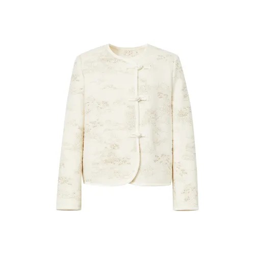 Hopeshow Экрю 004 Женское Пальто