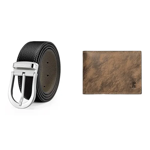 Roberta Di Camerino Ремни из натуральной коровьей кожи мужские ширина 3,45 см