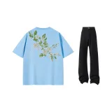 Футболка Arctic Ice Синий + Черные Джинсы