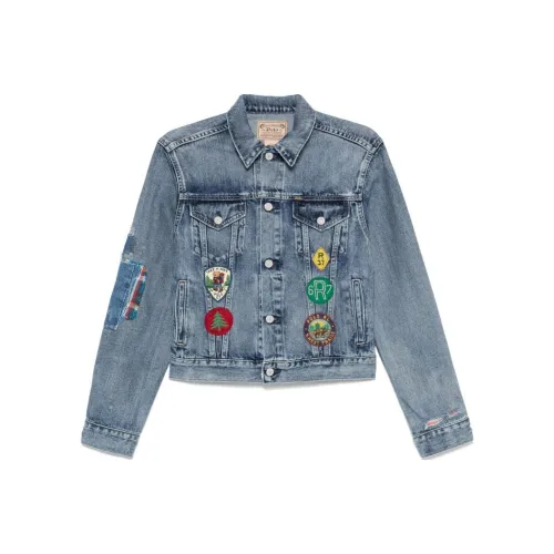 Polo Ralph Lauren Denim Jacket Women's Blue Поло Ральф Лорен Деним Куртка Женская Синяя
