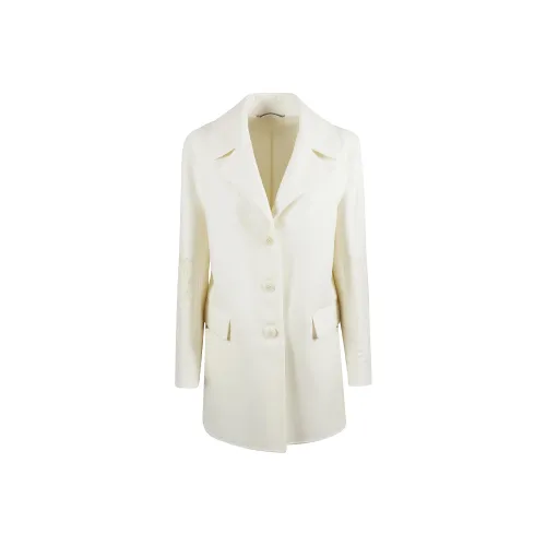 ERMANNO SCERVINO Белое Женское Пальто