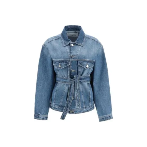 Alaia Denim Jacket Women's Blue