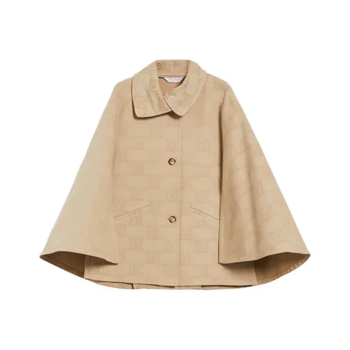 MaxMara SS23 Плащ Женский Бежевый Желтый