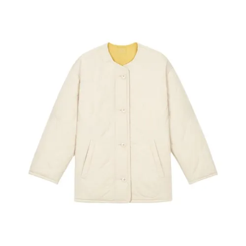 ISABEL MARANT Белый Женские Объемные Куртки (Пуфы)