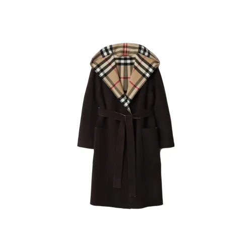 Burberry Черное Женское Пальто