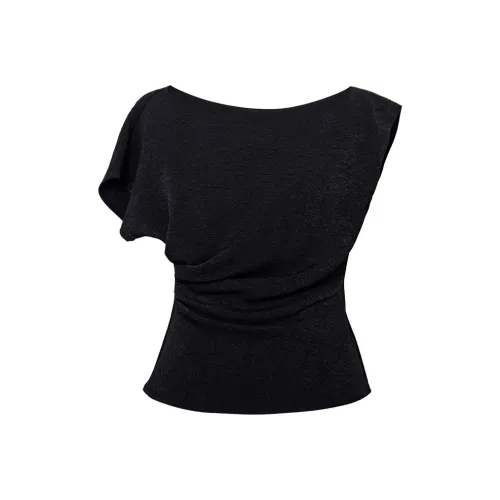 ROEYSHOUSE Черные Женские Рубашки