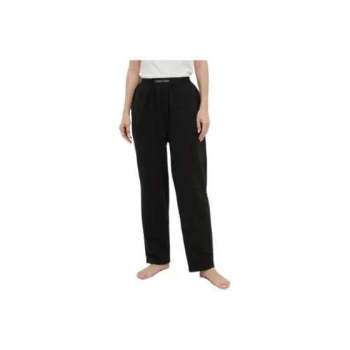 Calvin Klein Черные Женские Повседневные Брюки