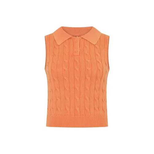 URBAN REVIVO Трикотаж Женский Оранжевый