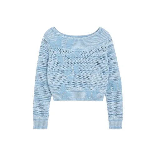 BEBE Синий Женский Трикотаж